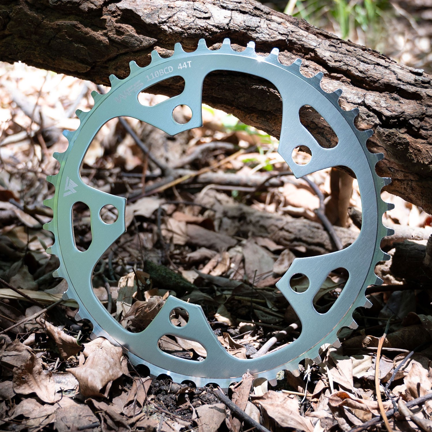 WFS Pulsar Chainring 44T 1/8″ 110mm Old School BMX Single Speed Fixie , Silver