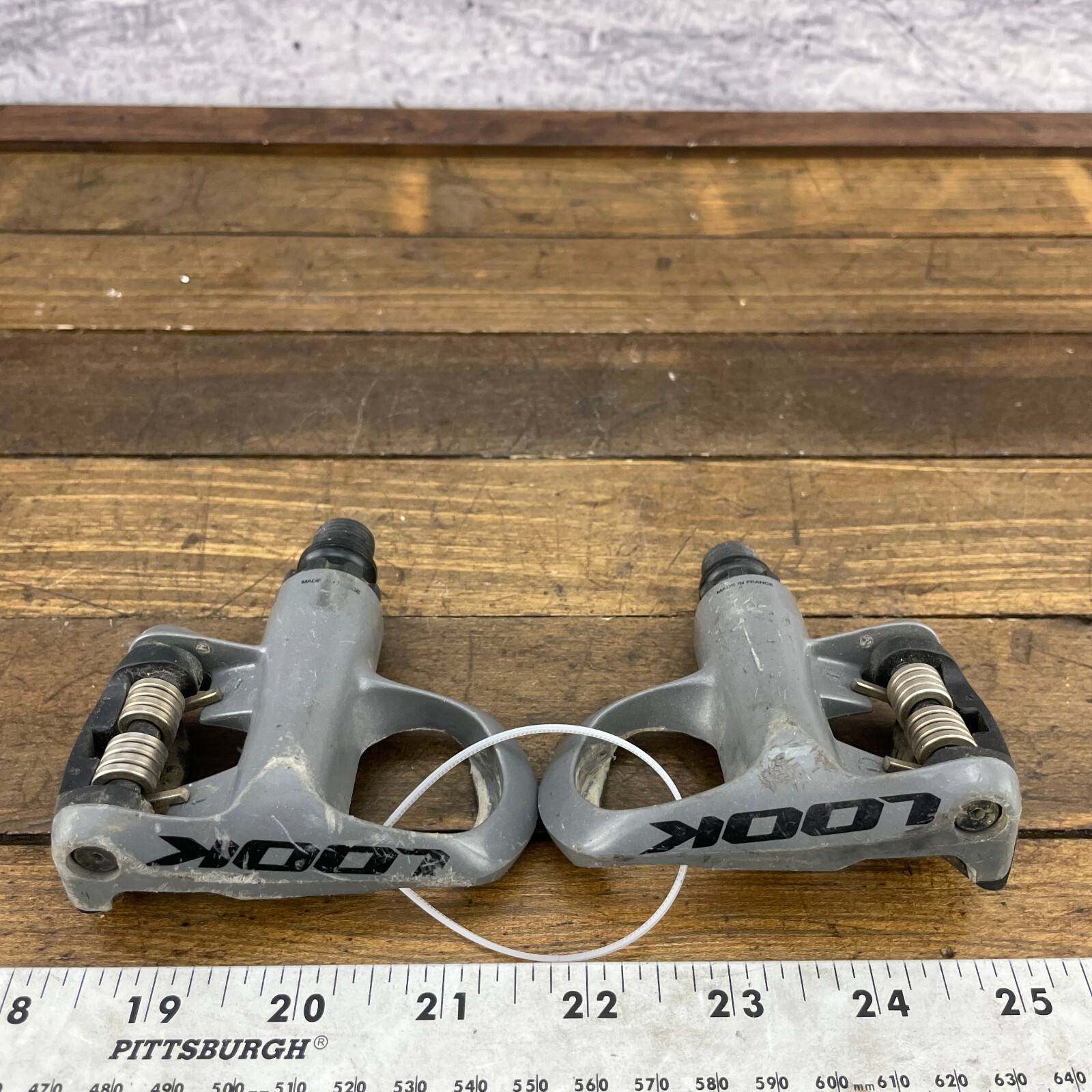 Look Keo Easy Clipless Pedals Gray 9/16 Race Bike Road Bike Vintage