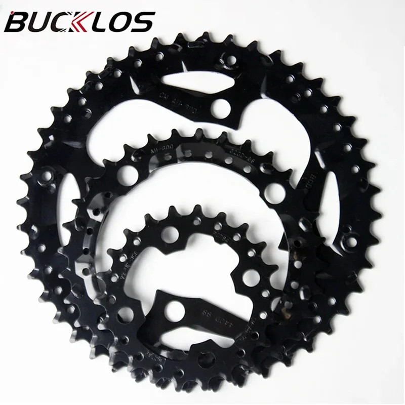 Bicycle Chainring 104/64BCD MTB Chainwheel 24T 26T 28T 32T 38T 42T 44T Double/Tr