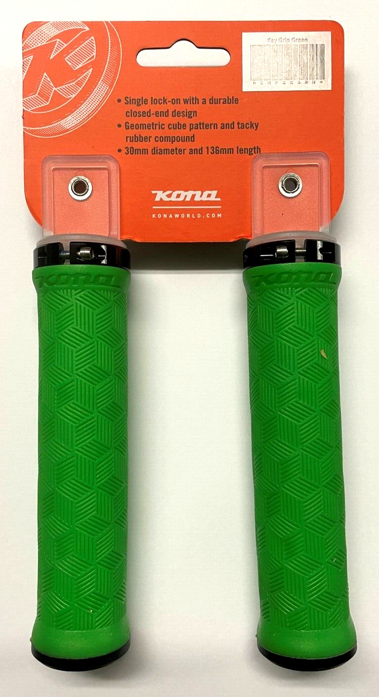 Kona Key Grip Green Pair NEW