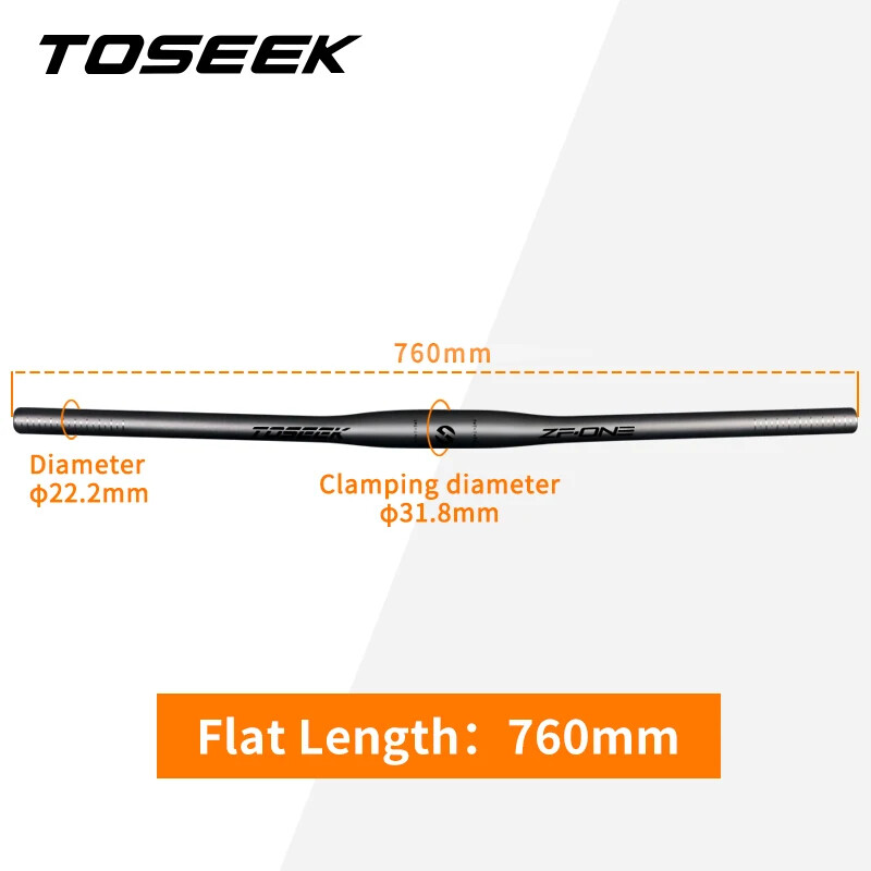 Full Carbon Fiber MTB Bicycle Handlebar 31.8mm Bicycle Parts 580mm – 760mm