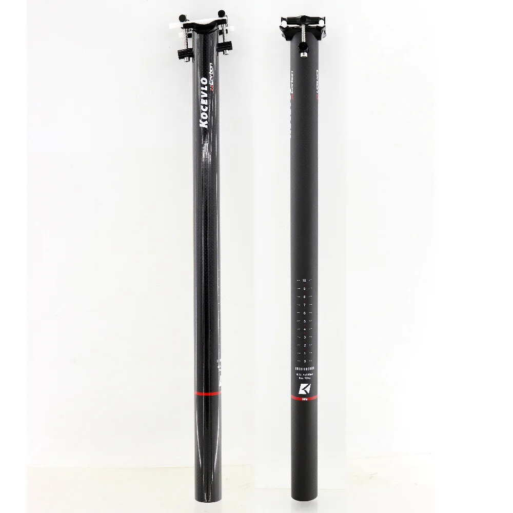Folding Bike Seatpost 31.8/33.9*580mm Carbon Fibre MTB Bicycle Seatpost