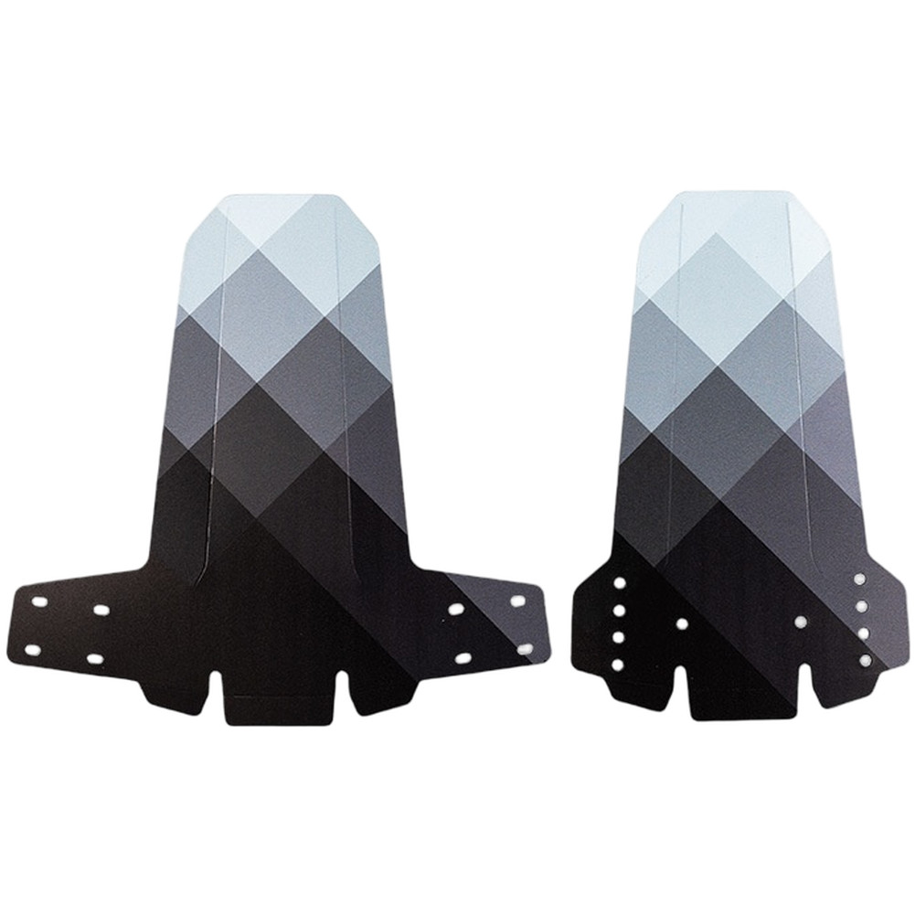 Foldable Mudguard for Mountain Bike Front and Rear with Secure Strap Attachment