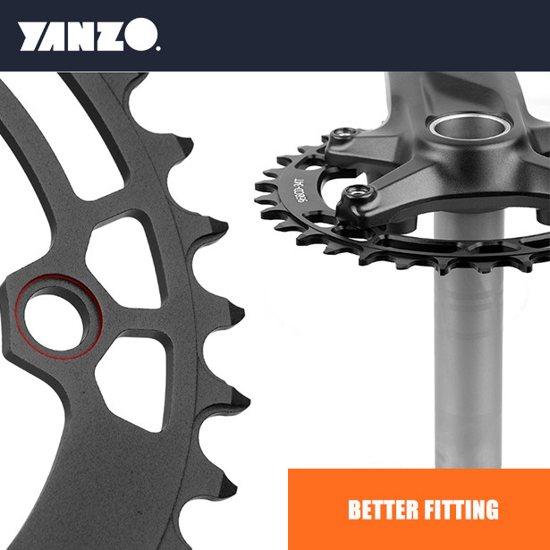 MTB 96BCD Chainring 32T/34T/36T For Shimano FC-M4100/MT510/M5100/M8000/M9000 CNC