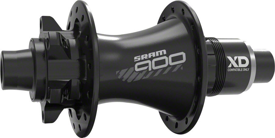 SRAM 900 Rear Hub – QR x 135mm/12 x 142mm, 6-Bolt, XDR, Black, 32H