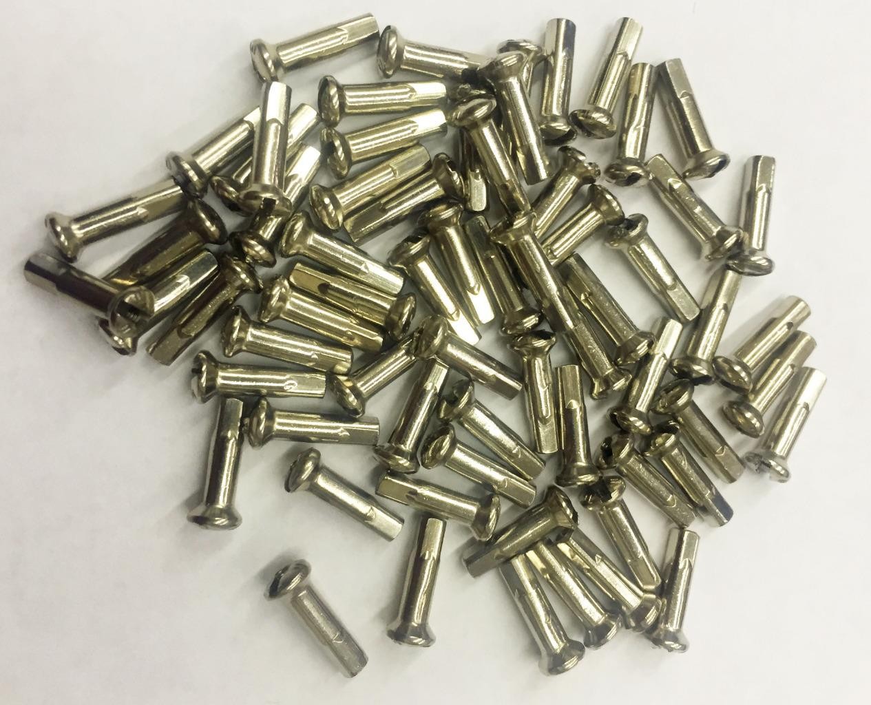 NEW Union SPOKE NIPPLE SET of 72 Schwinn Stingray Varsity bicycle 5/8” NIPPLES