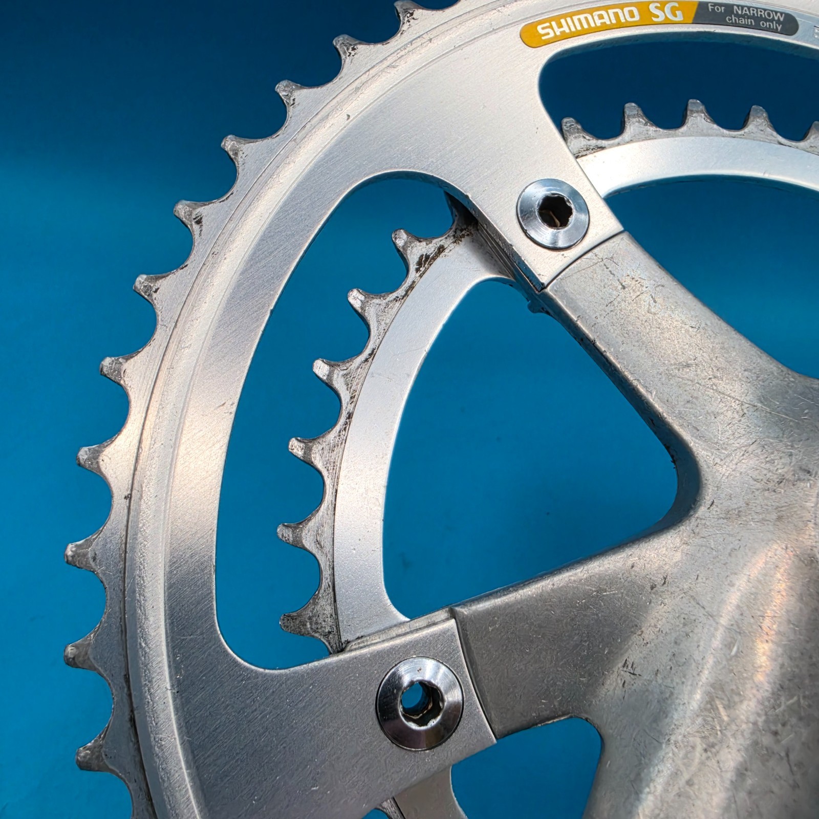 Shimano RX100 FC-A550 Double Square Taper Crankset 170mm 52/40t 130 BCD g6