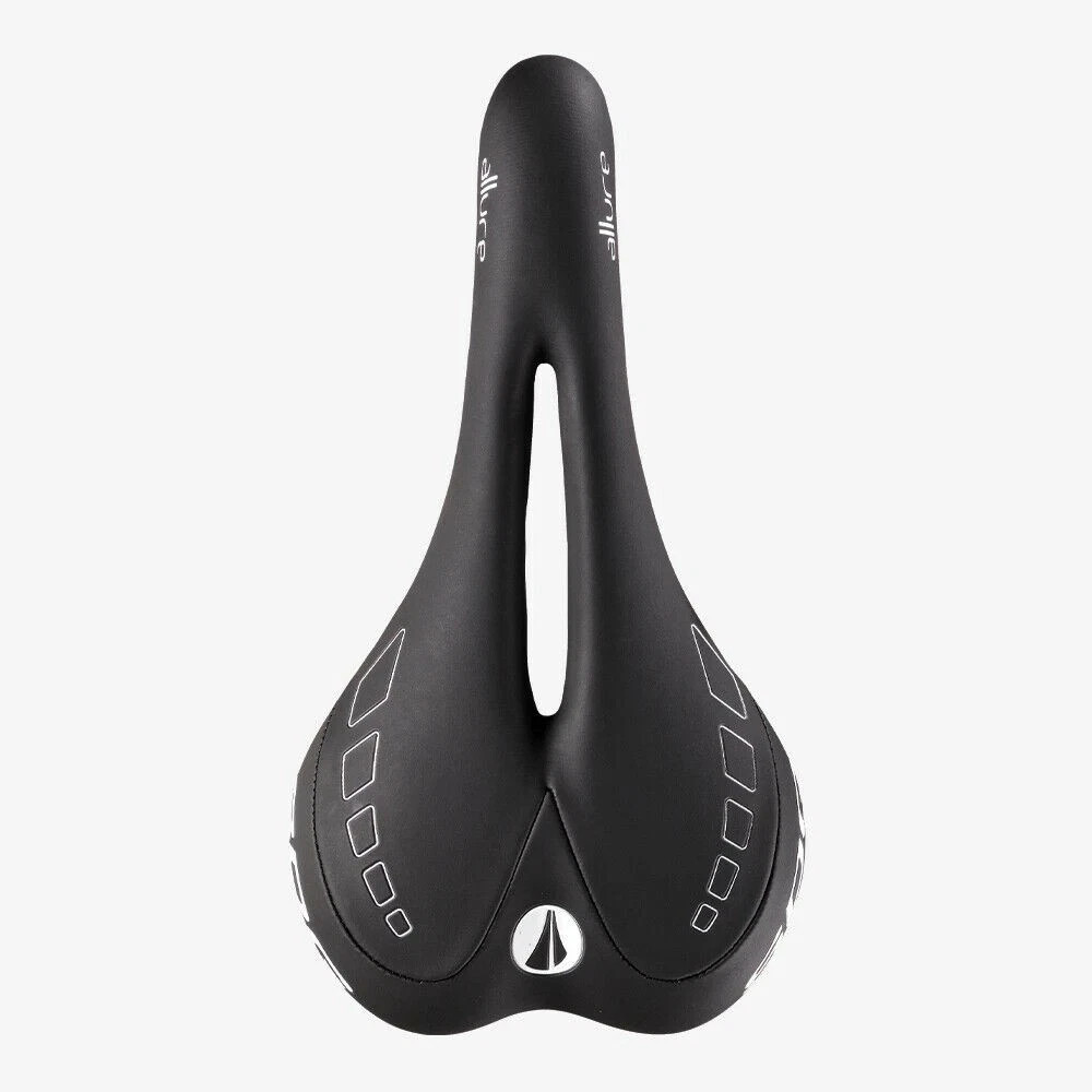 SDG Allure 265x143mm Ti-Alloy Road Bike MTB Bicycle Saddle Seat Black/White