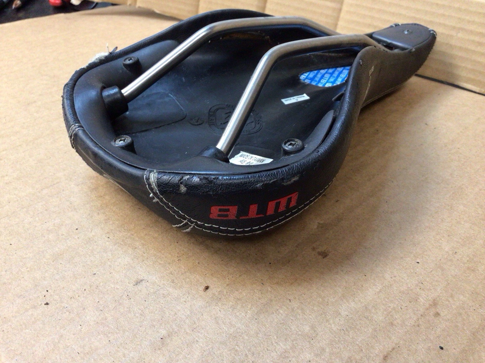 WTB Saddle Titanium Rails 145mm Wide 270mm Long 238g