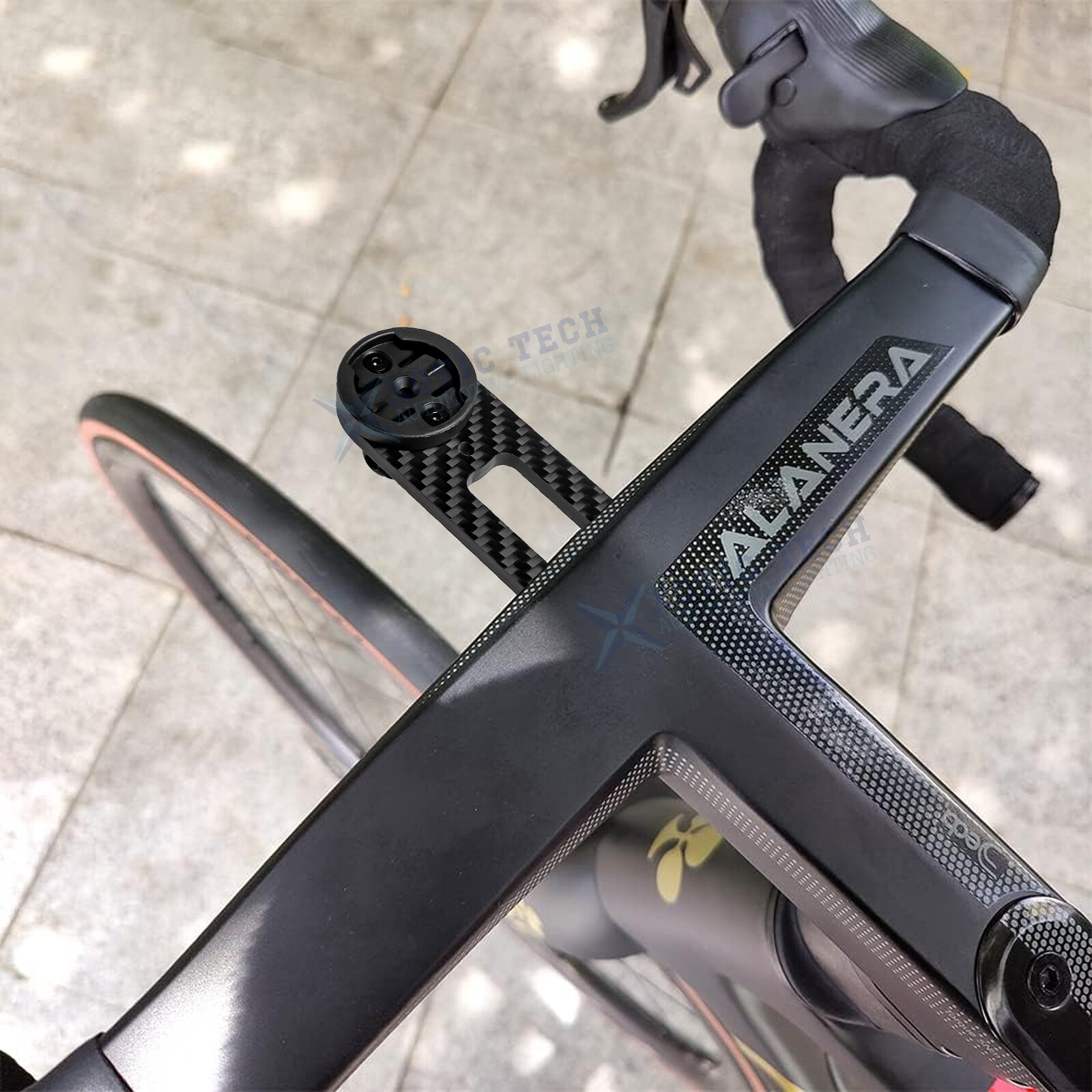 Computer Mount Holder GARMIN WAHOO for DEDA ALANERA Integrated Cockpit Handlebar