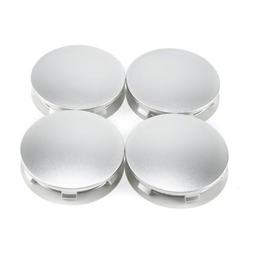 4 PCS 83mm Wheel Center Caps Compatible with Tahoe Suburban Yukon Silver