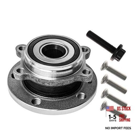 513253 (Rectangular 4-Hole Flange) Front Wheel Hub and Bearing Assembly