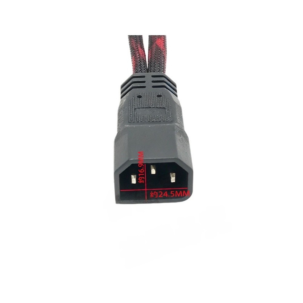 2 Way Power Splitter Cable 90 Deg Elbow Tinned Copper Conductors E-Bike