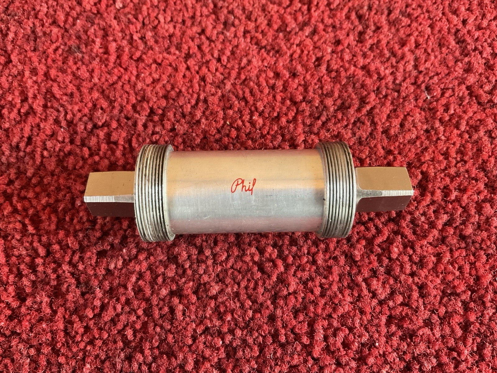VIntage Phil Wood Bottom Bracket English Thread Road 113mm Square Taper Mint