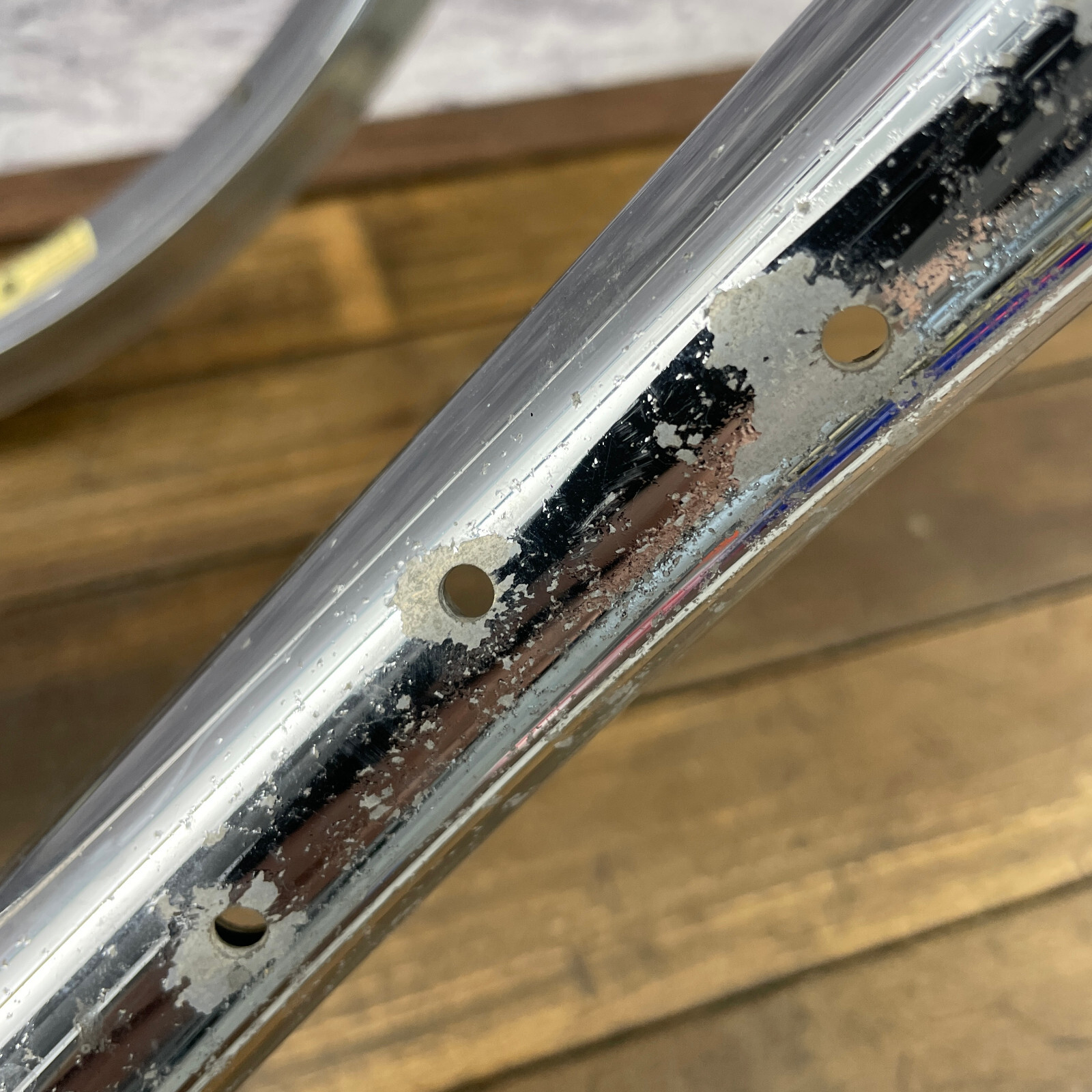 Alienation BMX Rims Runaway Deviant 36h 20 in Chrome Hoop 36 Hole Set Flake