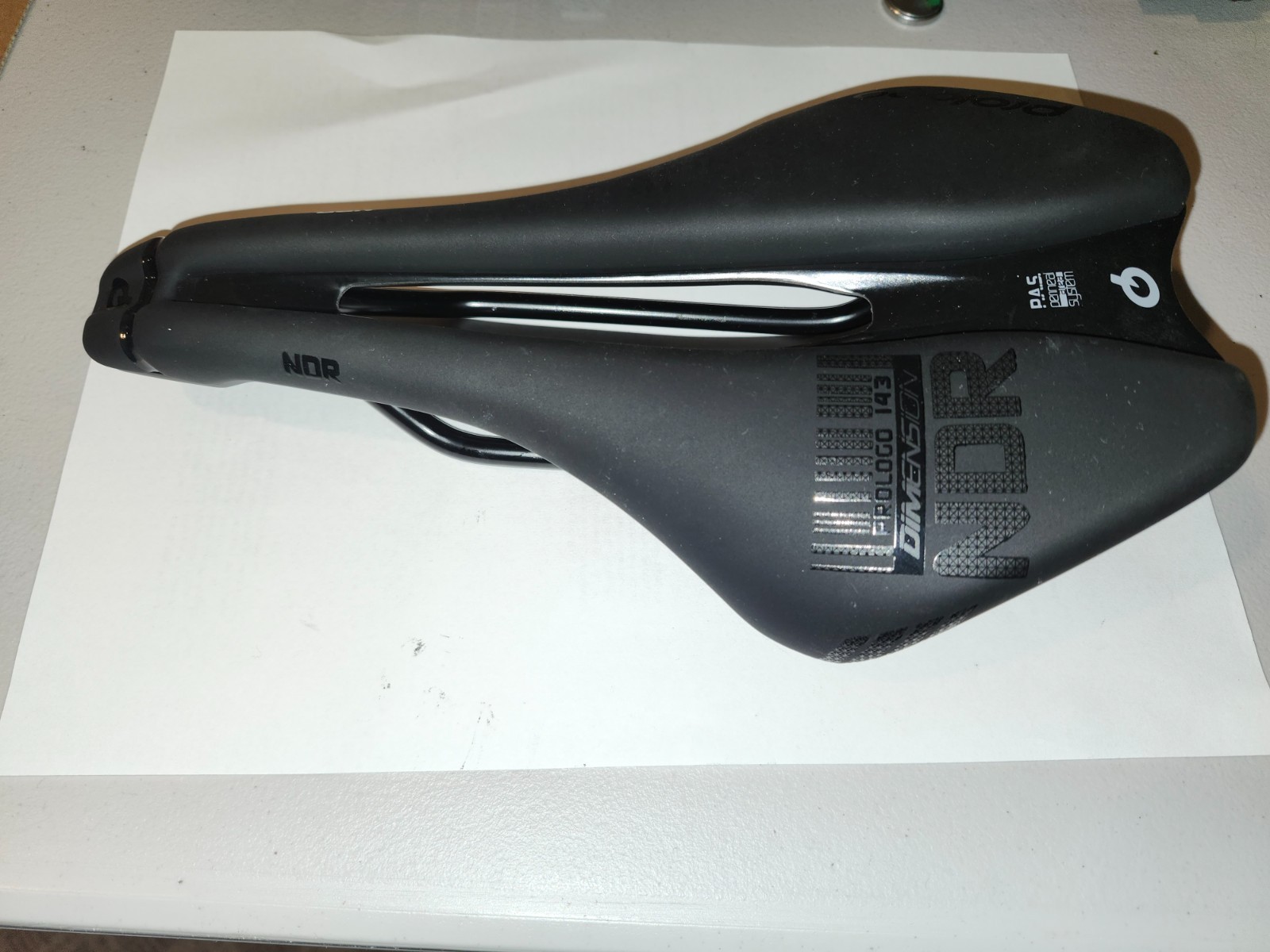 Prologo Dimension / NDR 143mm Pro STN Rail Road MTB Triathlon Saddle Black