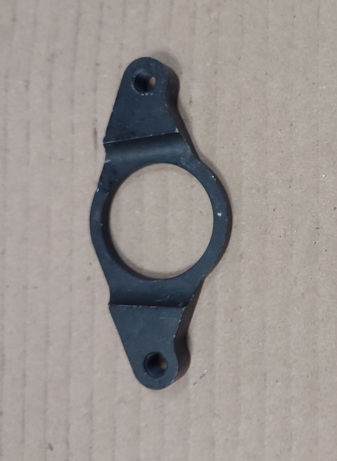 Vintage Bicycle Alloy Black Brake Cable Plate