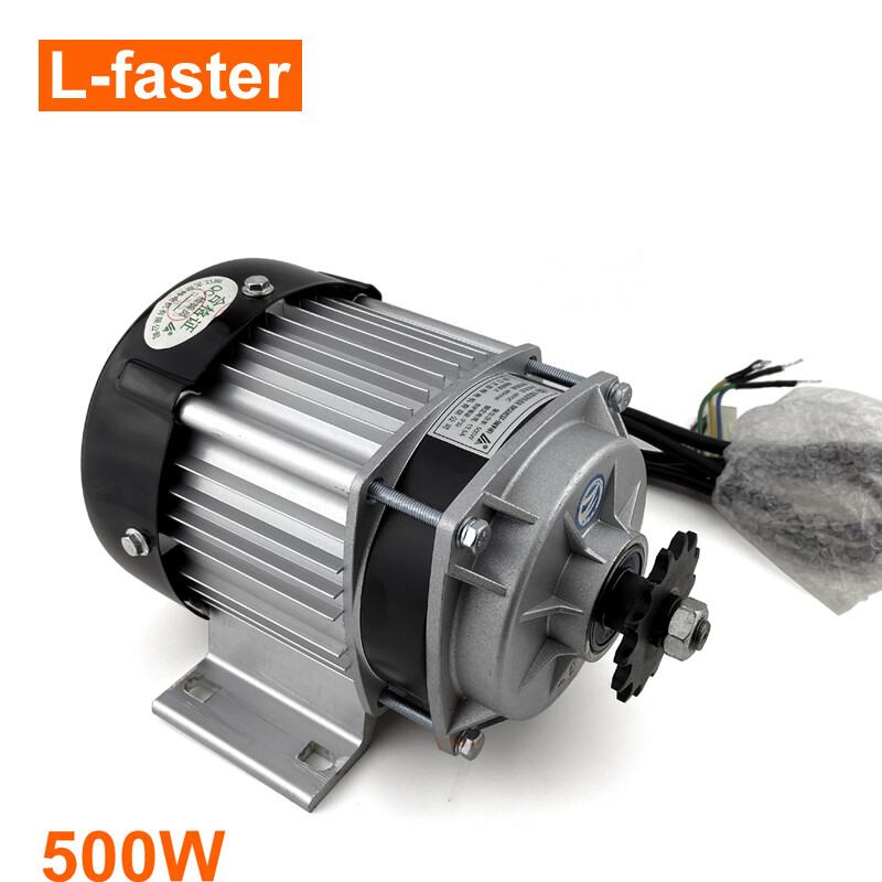 Fixed Chain Wheel 48V 500W Electric Freight Bike Engine Kit Loading Weight 250kg