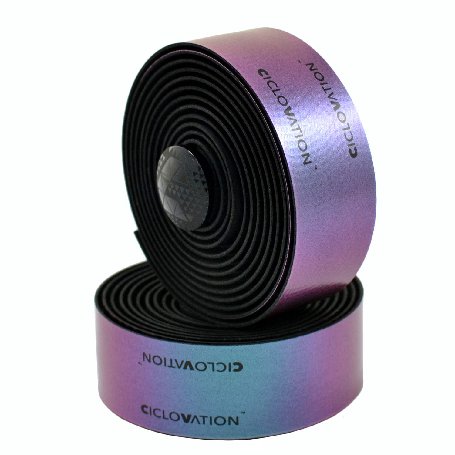 CICLOVATION Premium Leather Touch – Chameleon Bar Tape Handlebar Tape , Purple