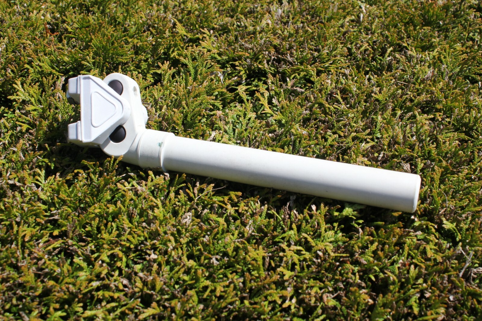 Shiba Western Seatpost Super Lightweight White Plastic Composite Post – Rare!