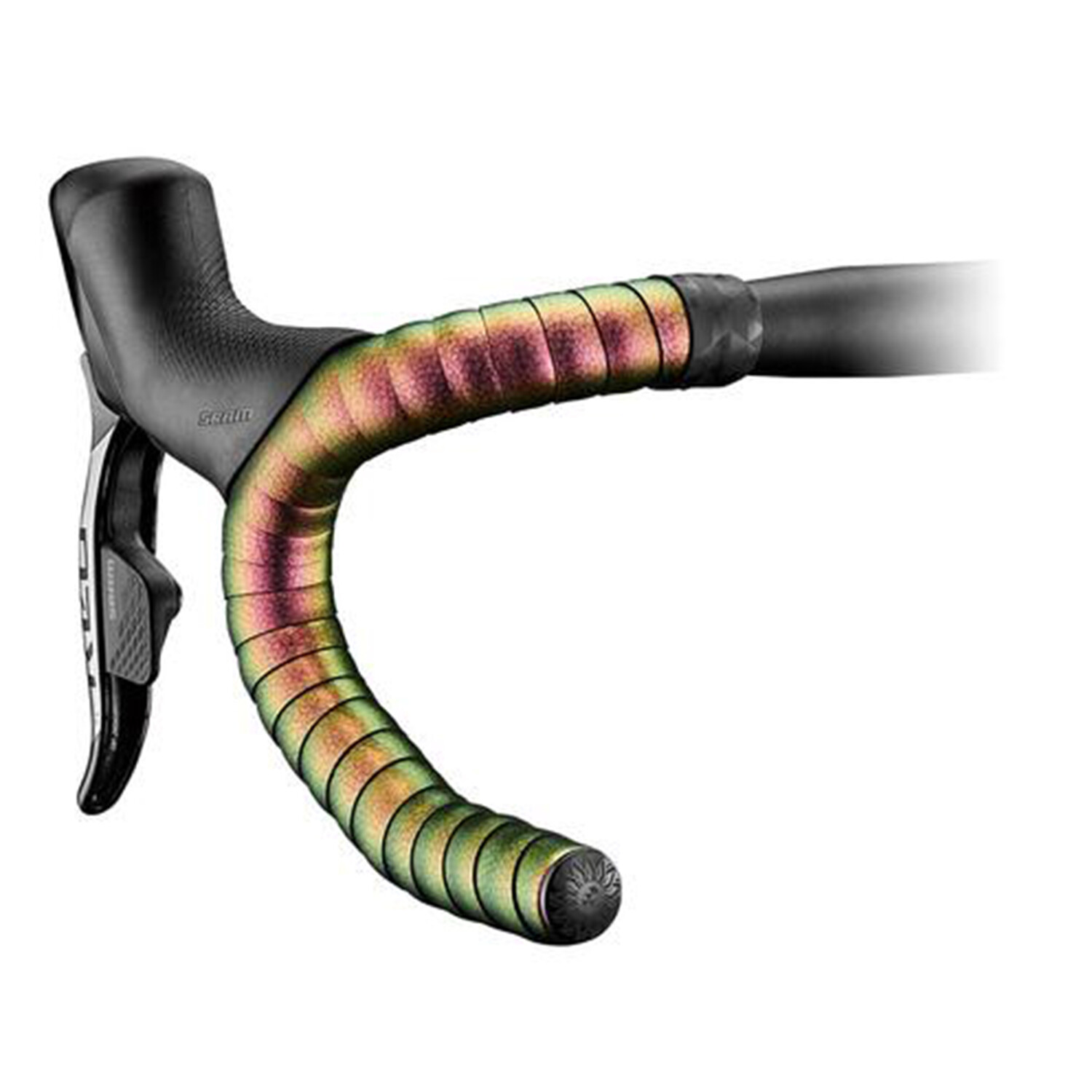 CICLOVATION Advanced Leather Touch Road Handlebar Tape , Aurora purple