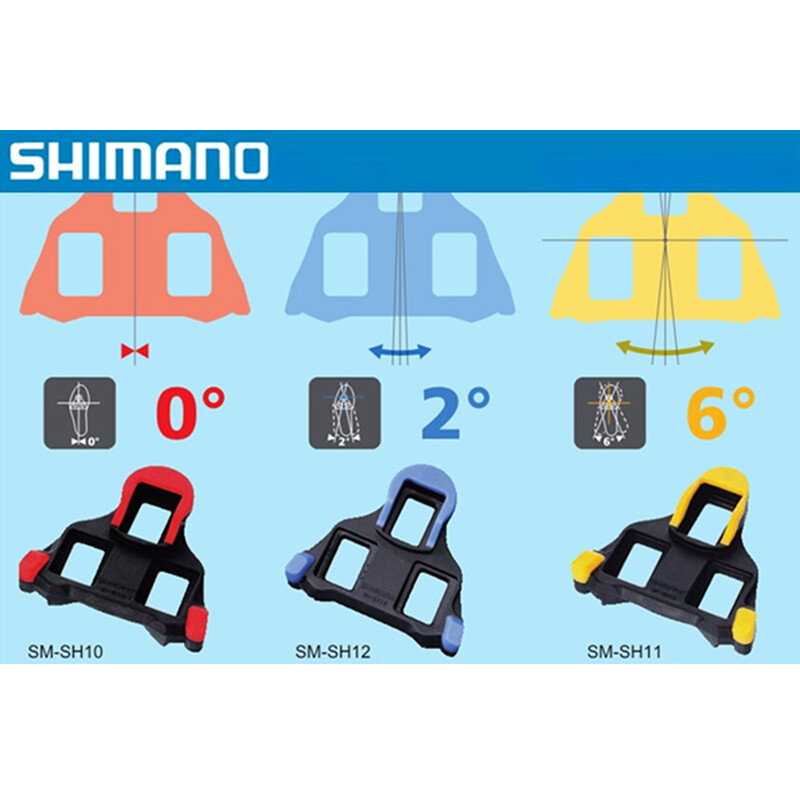 Shimano SM-SH10 SH11 SH12 SH51 Cleat Set Float SPD-SL 0/2/6° Bike Pedal Cleats