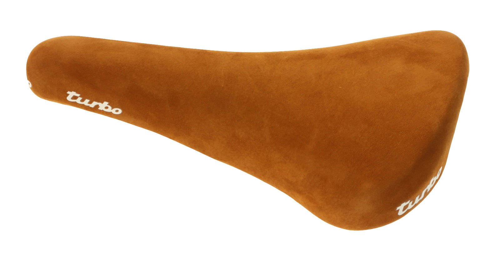 Selle Italia Turbo 1980 Saddle FeC Alloy Rail Brown Suede Leather 2014 NOS NEW