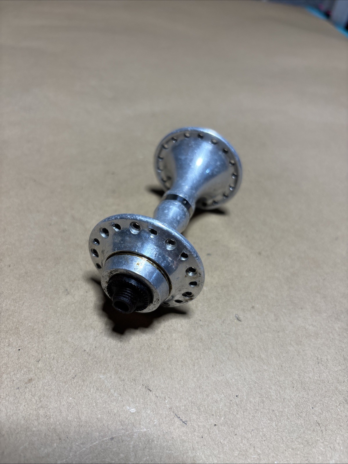 Campagnolo C-Record Era Low Flange Front Hub 36H 100mm Spacing Vintage Leroica