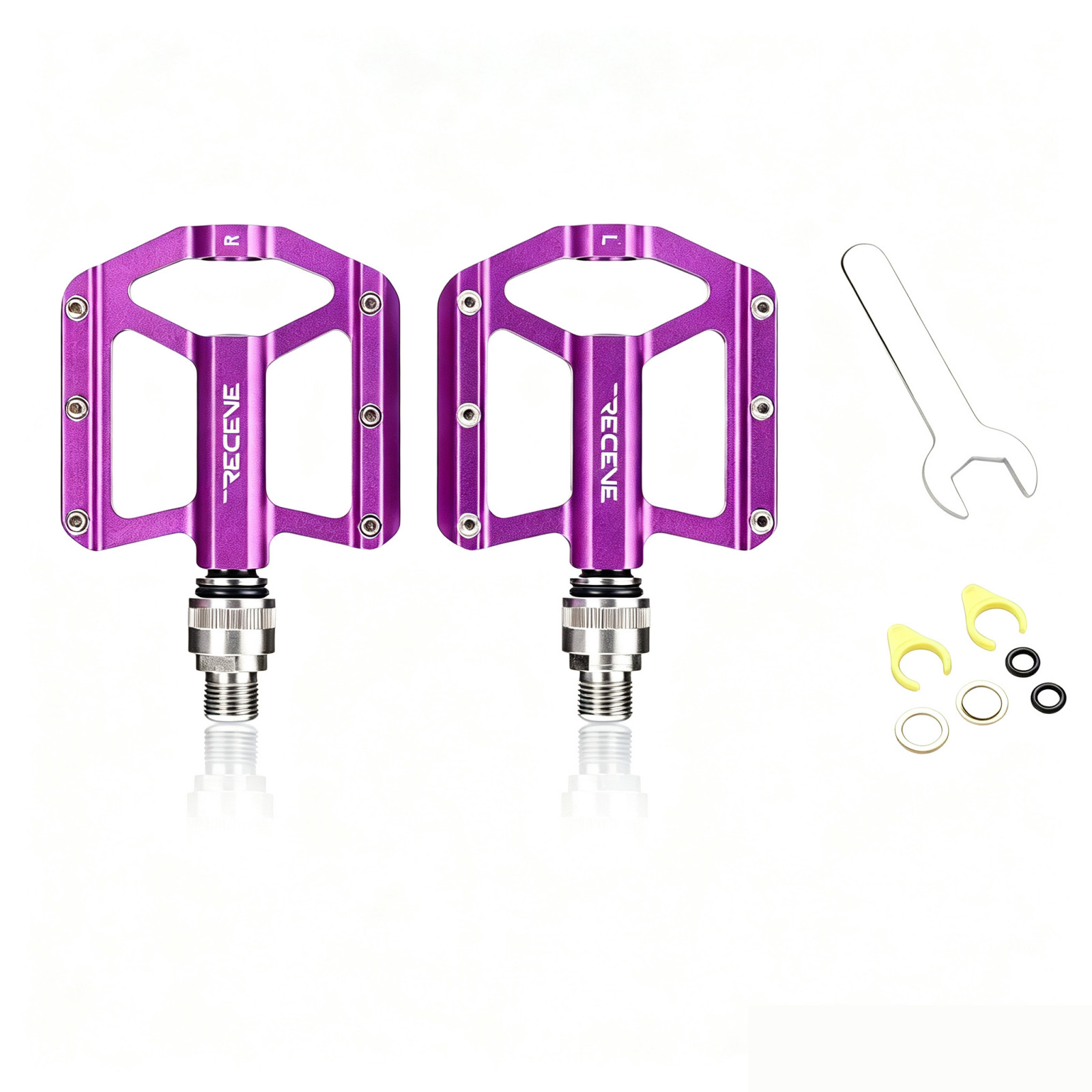 Bike Pedals for Brompton Quick Release 3 Bearing Titanium Axle Folding Bike