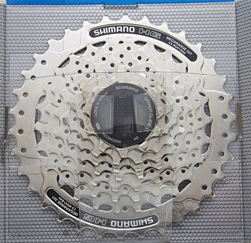 Shimano Acera CS-HG41-8 HYPERGLIDE Cassette 8 Speed 11-34T, New In Box