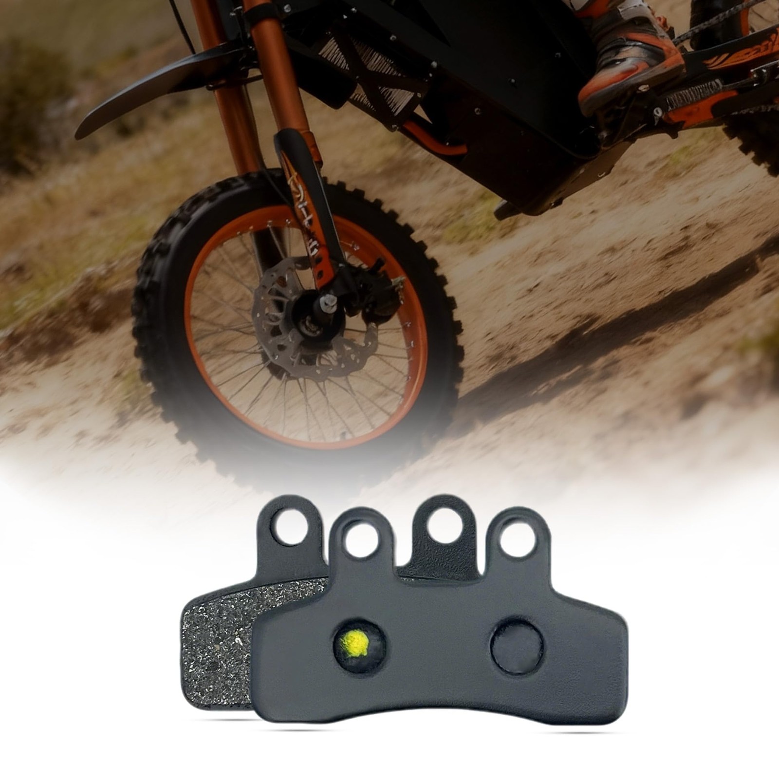 1 Pair HUOYANGUANG Front Brake Pads Fits Tutti Standard Wheel Ebike