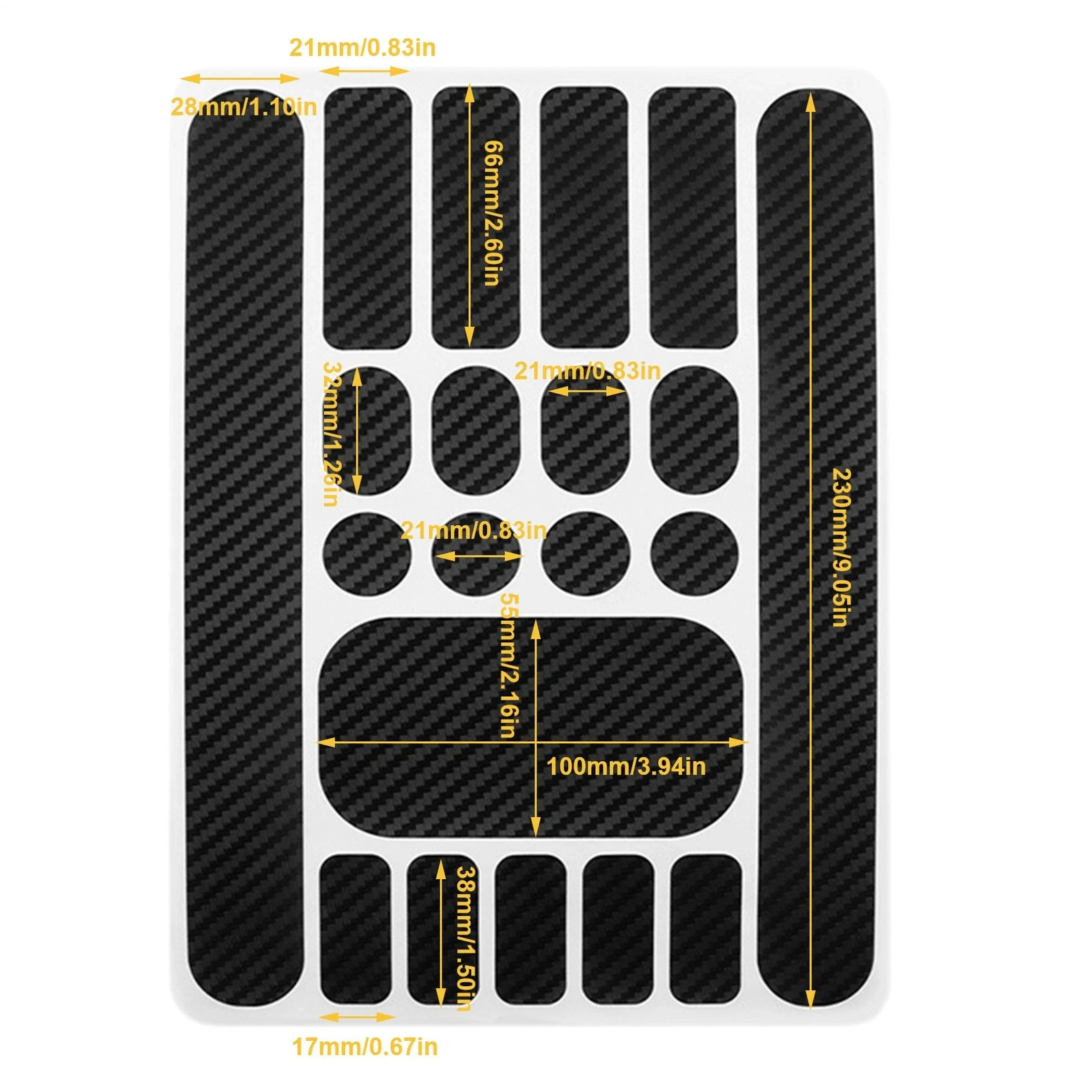 Bicycle Frame Protection Stickers Decals Bike MTB chainstay protectors
