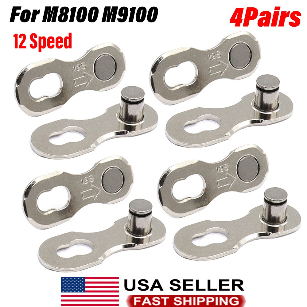 4x For Shimano SM-CN910 12 Speed Chain Lock Quick-Link Connector For M8100 M9100