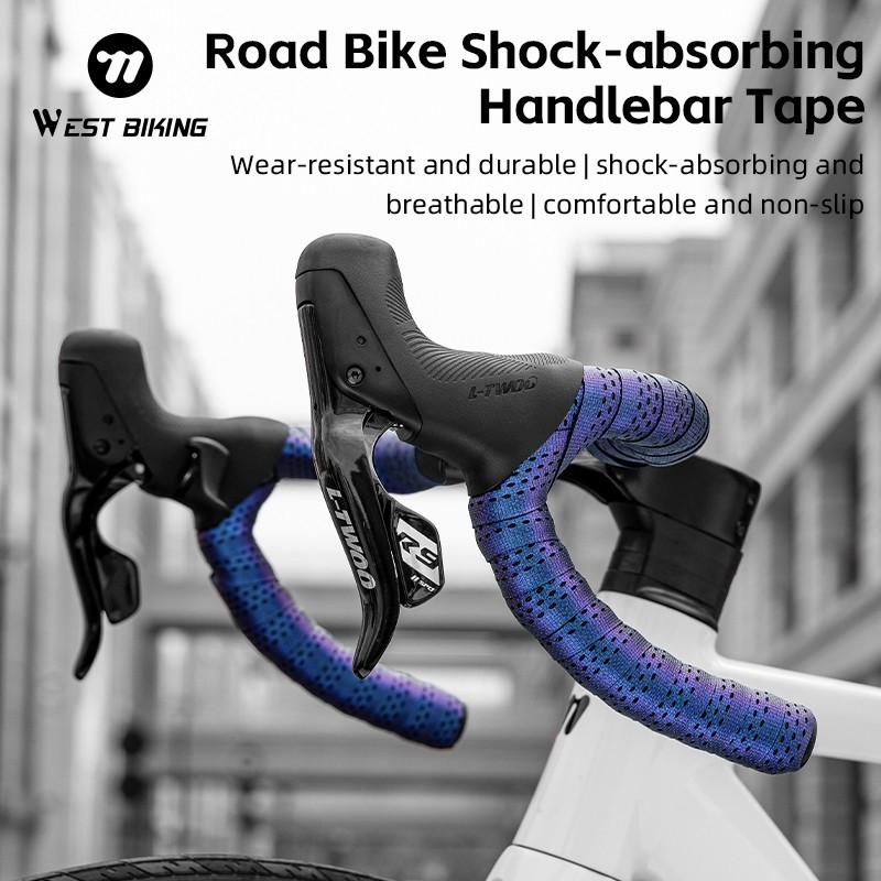 West Biking Road Bike Bicycle Handlebar Tapes Cycling Handlebar Tape One Pair