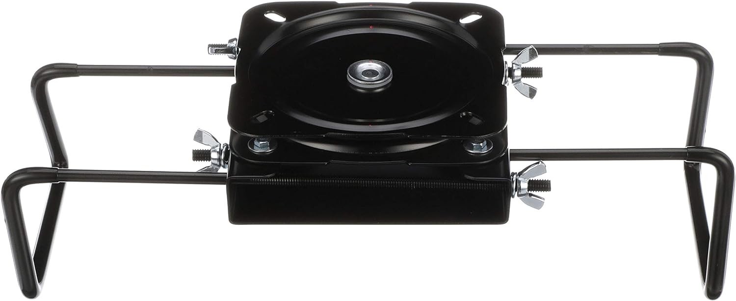 Powder-Coated Steel Boat Seat Mount – Clamp-On, Adjustable 7.5-18 Inches