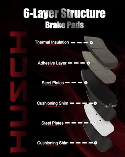 Rear Ceramic Brake Pads Kit Fit For Hyundai Sonata 2016-2019, For Kia D1829