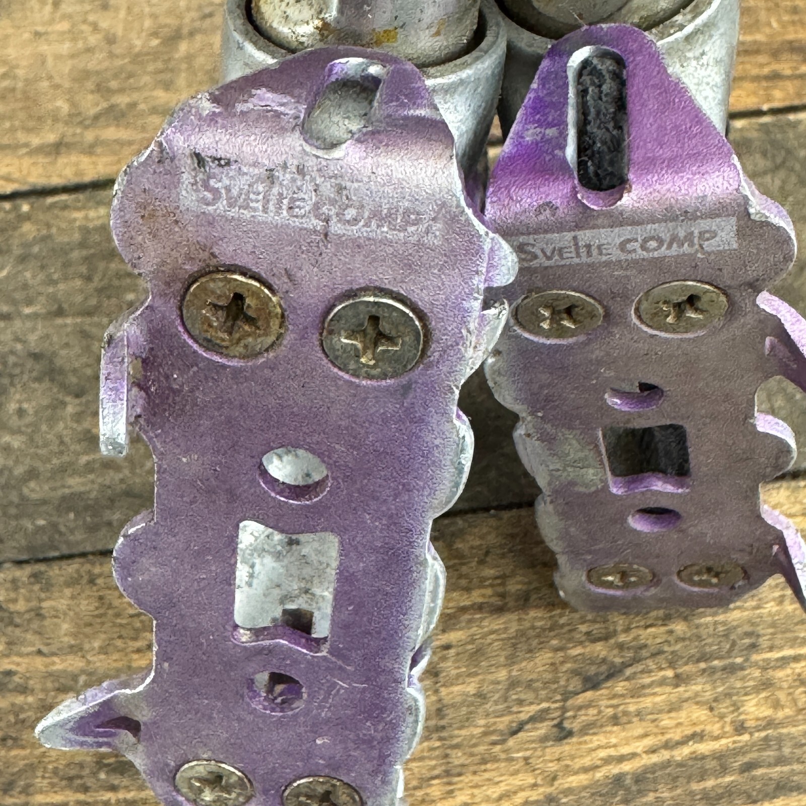 Vintage Odyssey Svelte Compe Pedals Purple MTB 1990s 90s Bike MTB 3D Violet