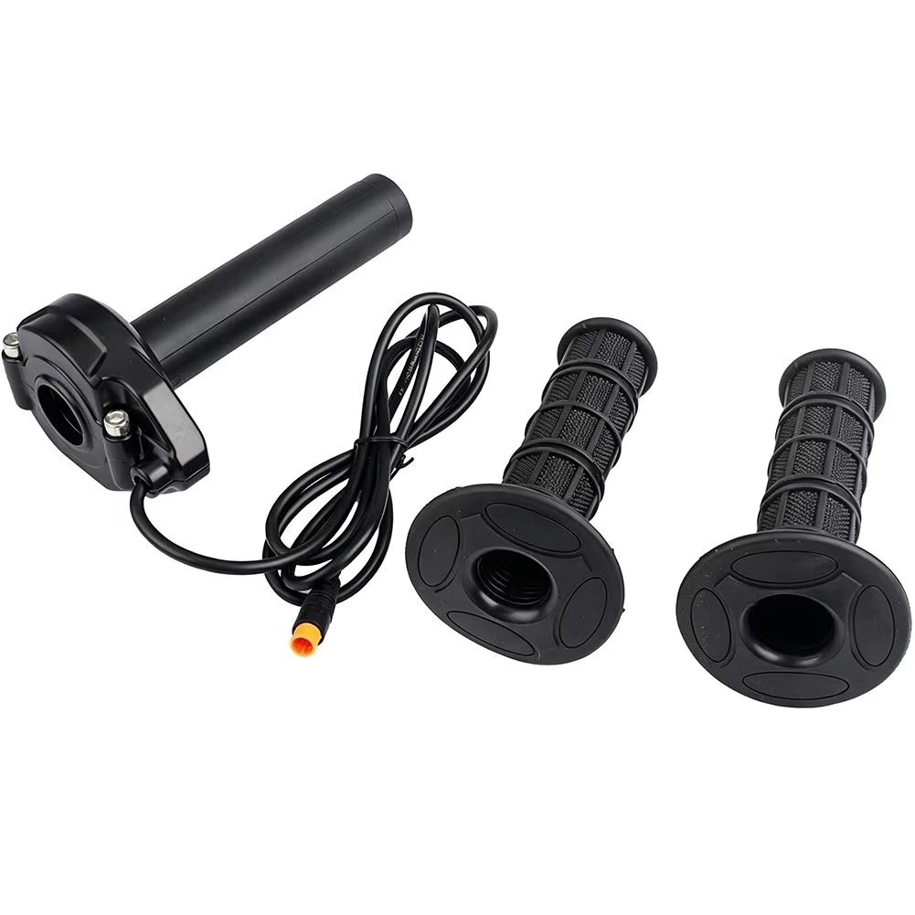 Ebike Full Twist Throttle 3 Pin Ebike Throttle Kit Waterproof Quick Twist Thrott