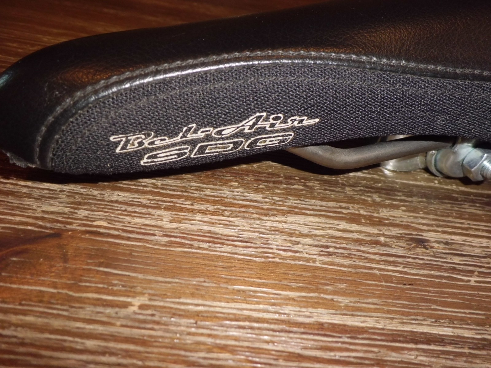 Vintage SDG Bel-Air Bicycle Seat Black.