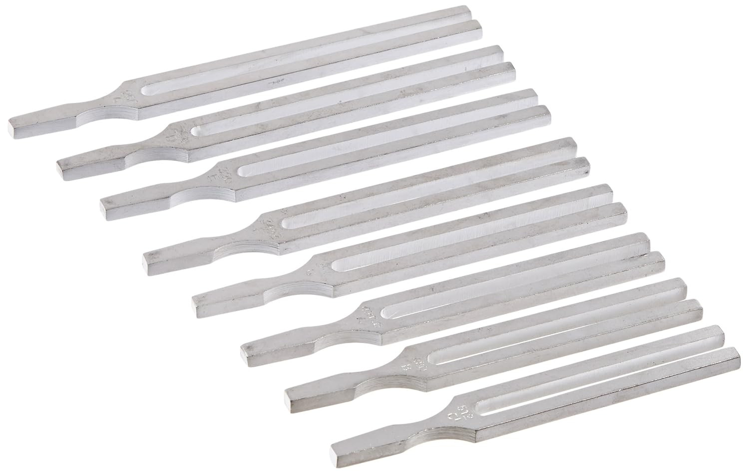 ™ TFSET8 Aluminum Alloy Tuning Fork Set of 8, 256 Hz to 512 Hz