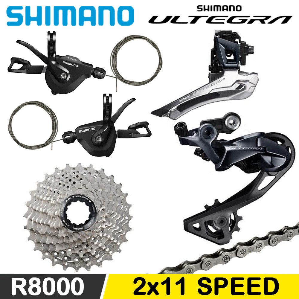 SHIMANO ULTEGRA R8000 2×11 Speed Groupset Cassette Derailleur 105 RS700 Shifters