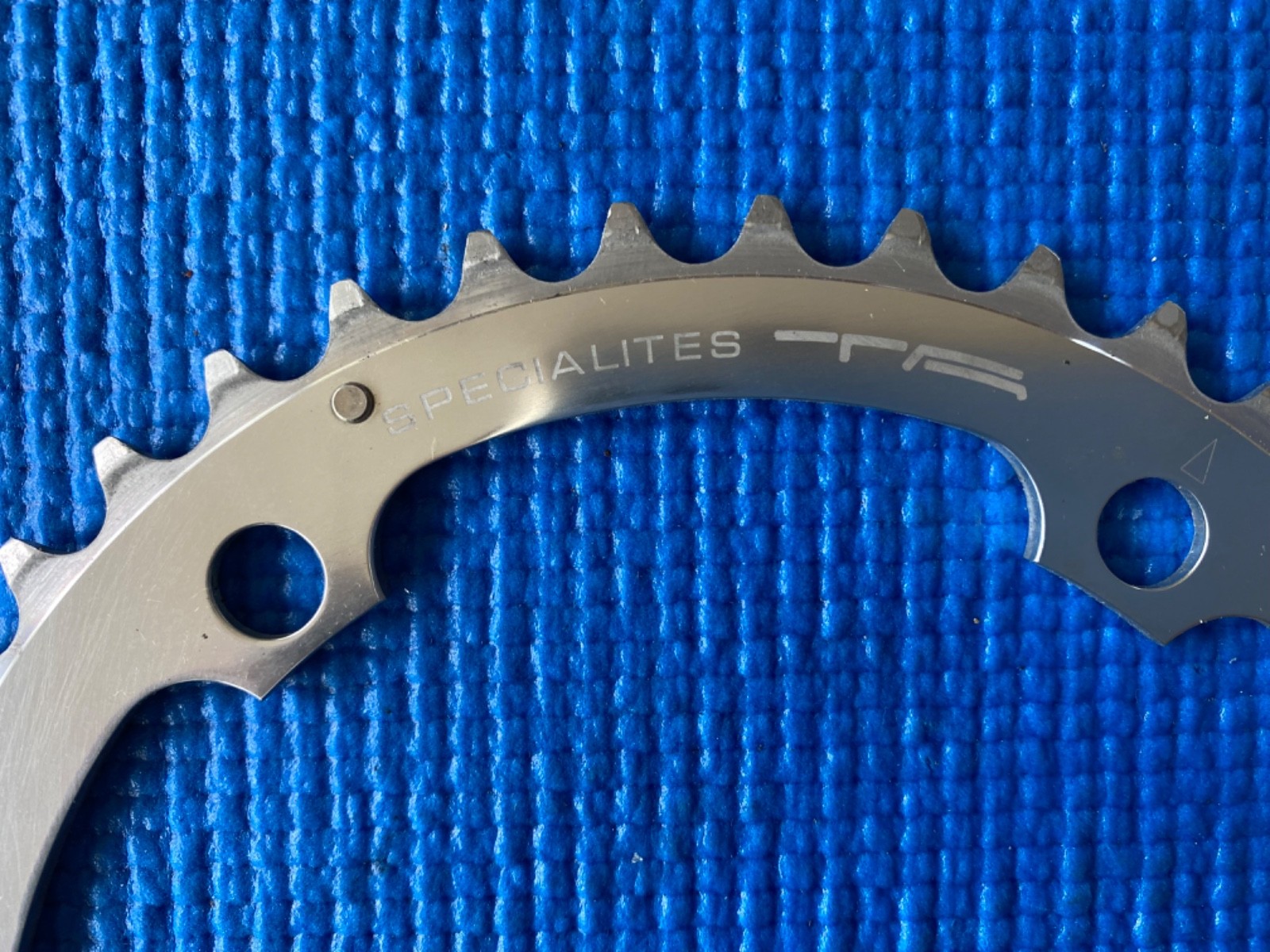Specialties TA, 42 tooth, 135mm Campy, 9-10 speed chainring, NEW