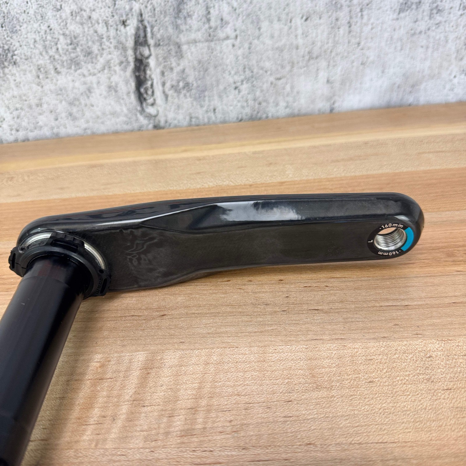 Low Mile! SRAM Force E1 160mm Carbon 8-Bolt Crankset Crank Arms DUB Spindle