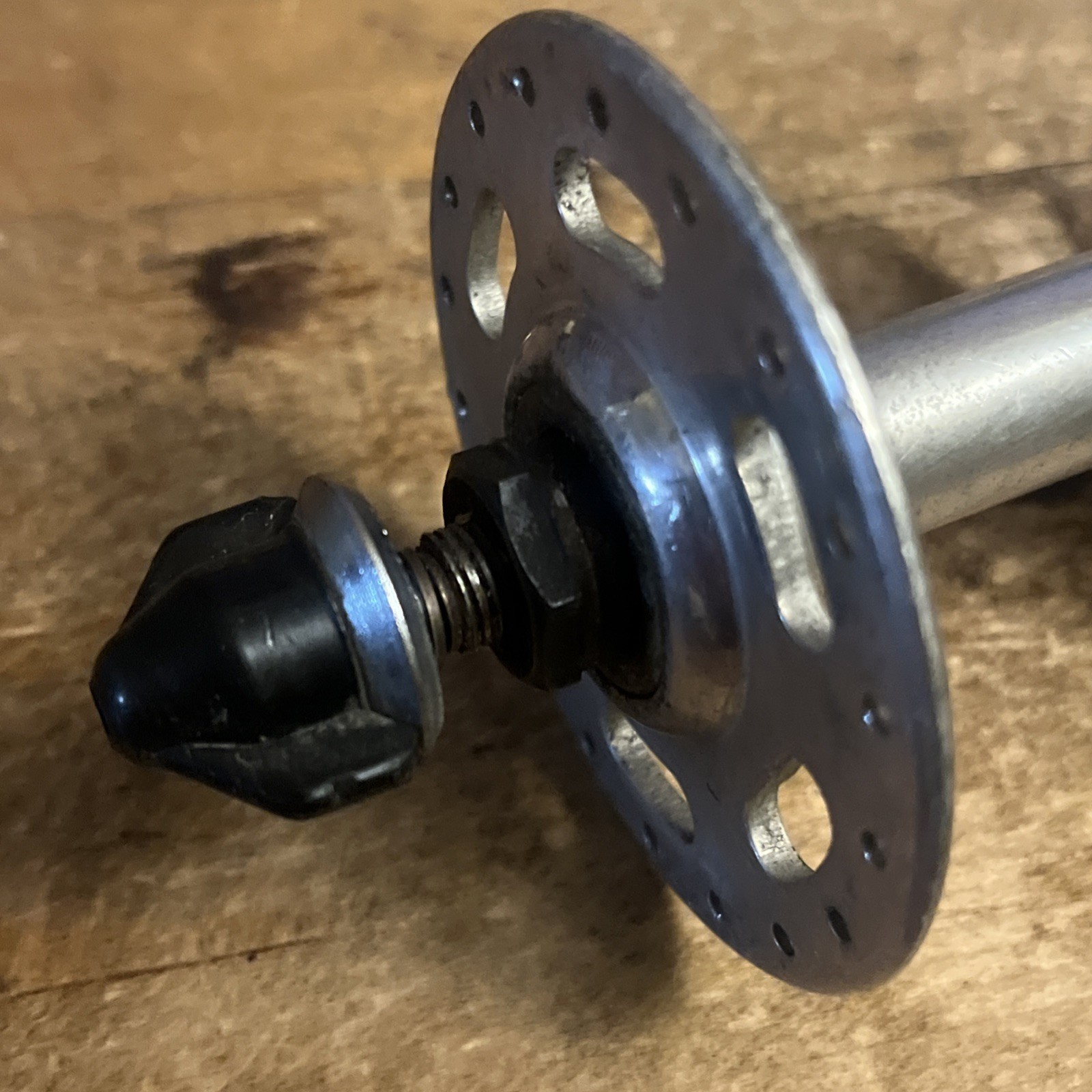 Vintage Normandy Front High Flange Hub MM Atom Quick Release 70s Road Bike