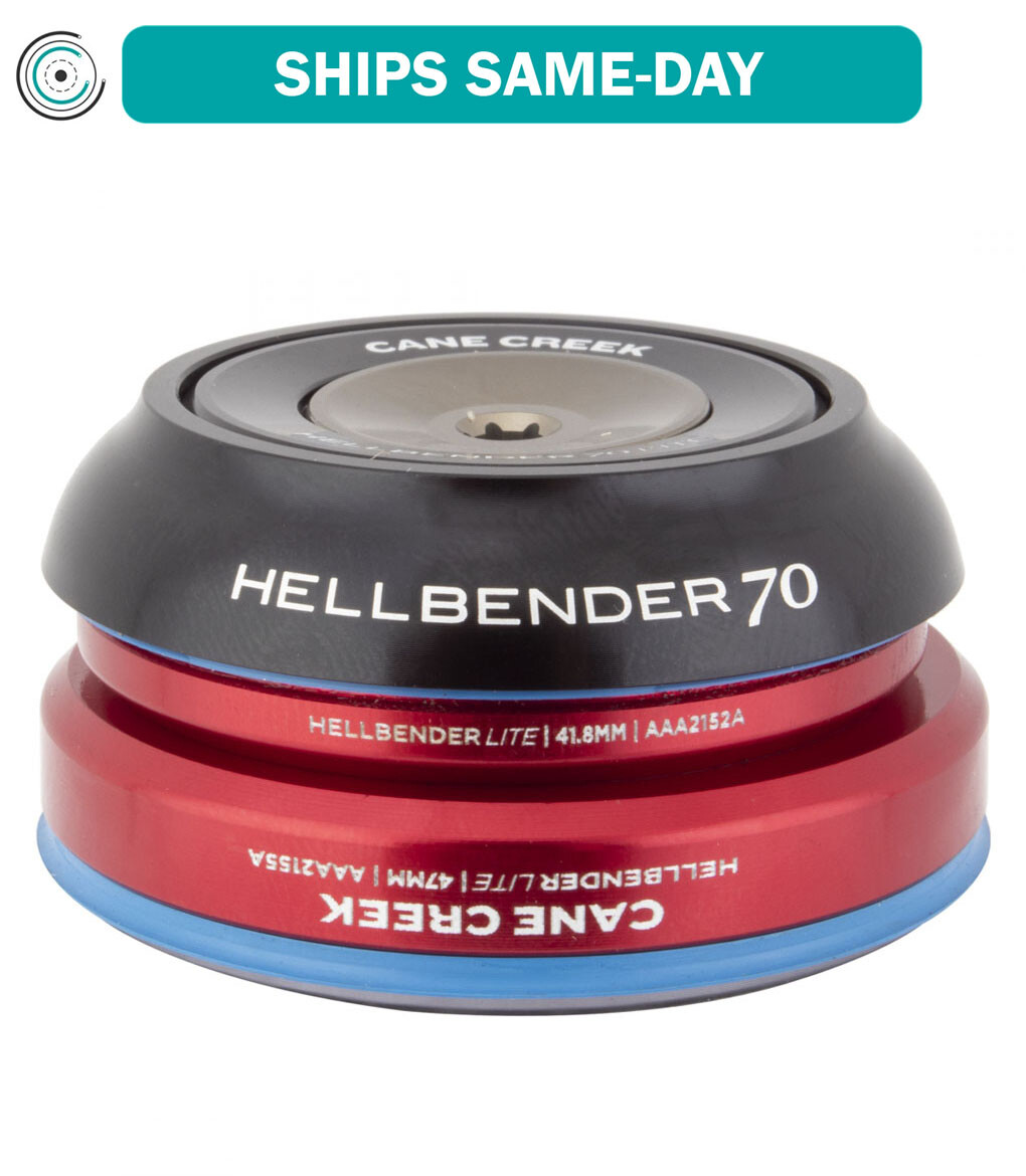 Cane Creek Hellbender 70 Lite Integrated Black IS42/28.6|IS47/33 1-1/4in – 1.5in