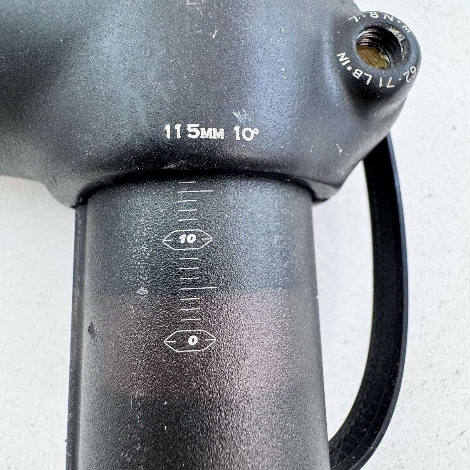 Vintage ATS Stem 115 mm 31.8 mm Threadless 31.8 mm Clamp 10 Deg Aluminum A42