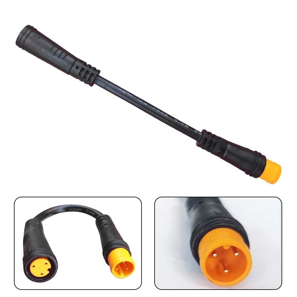 Male to Female/Female to Male 3Pin Adapter Cable for EBike Brake Handle