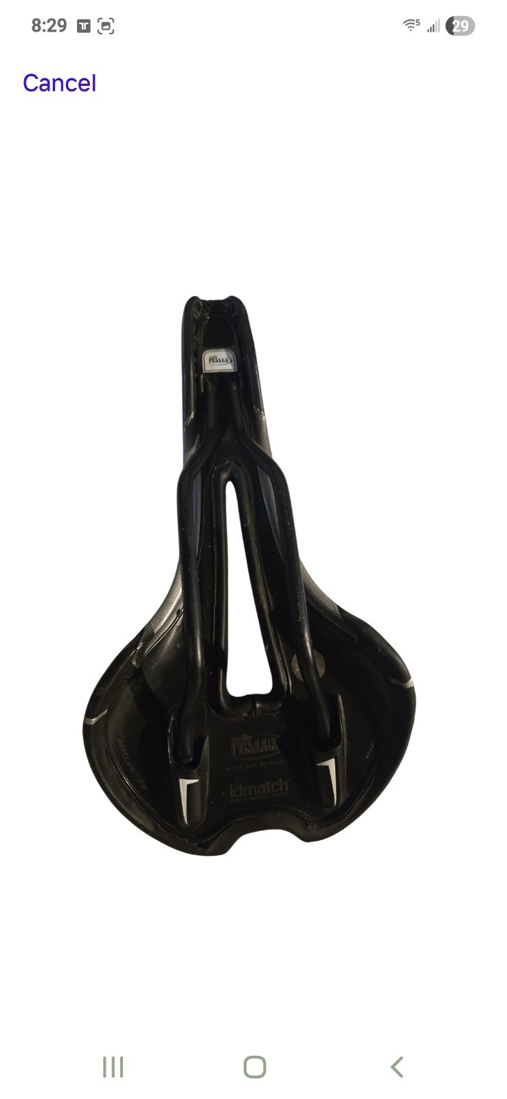 Selle Italia SLR Boost Kit Carbonio Superflow Road Racing Saddle Black 248mm