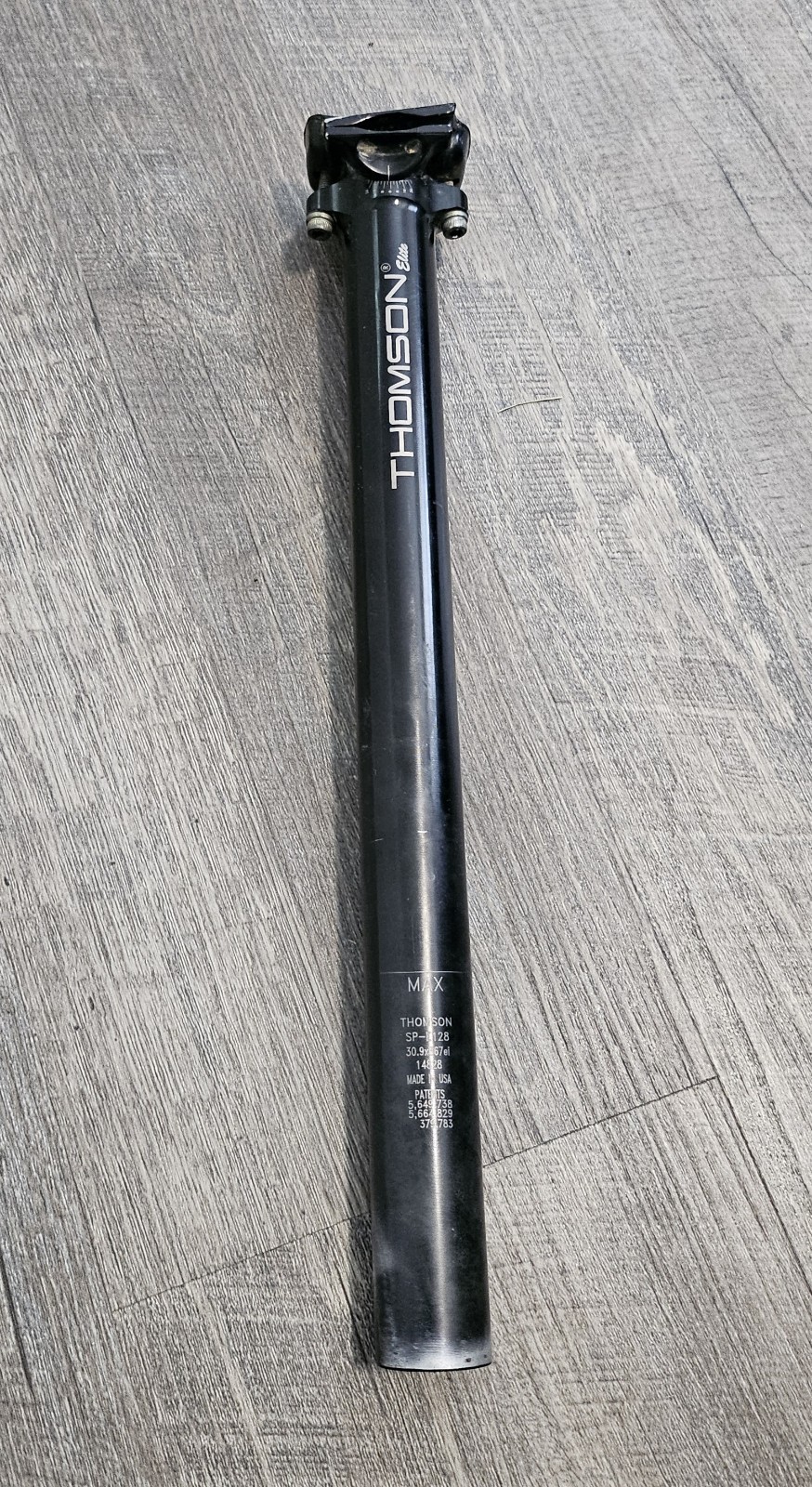 Thomson Elite Seatpost 30.9x367mm MTB MUSA