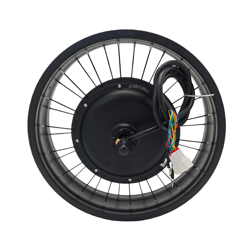 48V 60V 72V 5000W eBike Rear Motor Fat Wheel 175/190mm 20» 24» 26»x4.0 inch